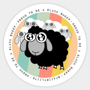 Black Sheep Sticker